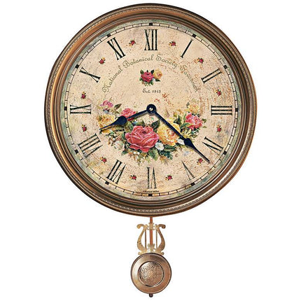 Howard Miller Savannah 21" High Botanical VII Wall Clock Clock