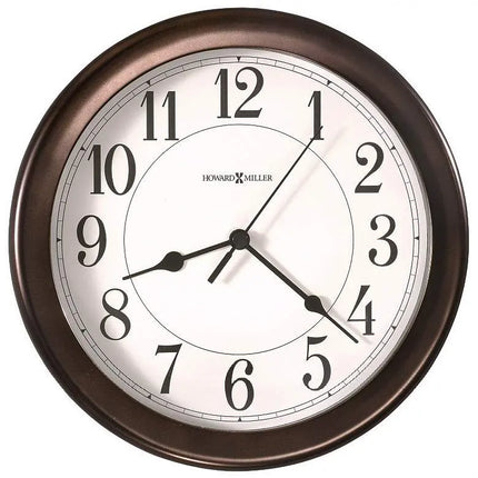 Howard Miller Virgo Oil Rubbed Bronze 8 1/2" Wide Wall Clock Clock