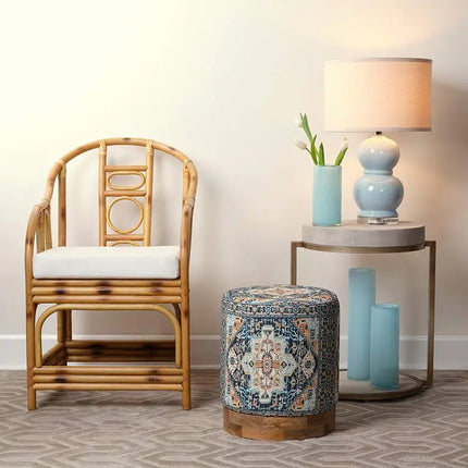 Jamie Young Gwendolyn Sky Blue Glass Vases Set of 3 Jamie Young Company