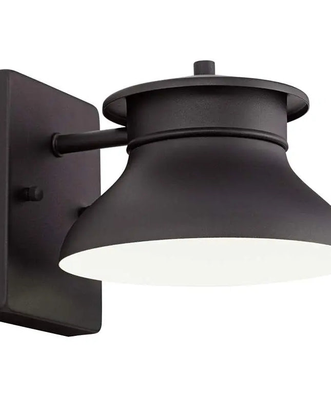 John Timberland Danbury 5" High Black LED Wall Sconce Set of 2 John Timberland