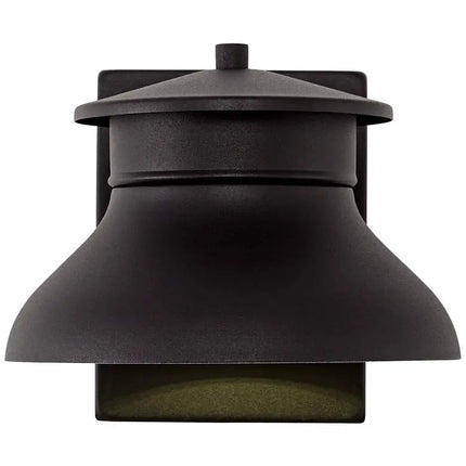John Timberland Danbury 5" High Black LED Wall Sconce Set of 2 John Timberland
