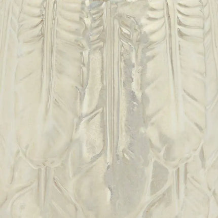 Kensington Hill Spar 7 1/2" Pearl White Decorative Jar with Gold Bird Kensington Hill