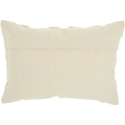 Life Styles Cream Raised Hearts 20"x14" Throw Pillow Vision