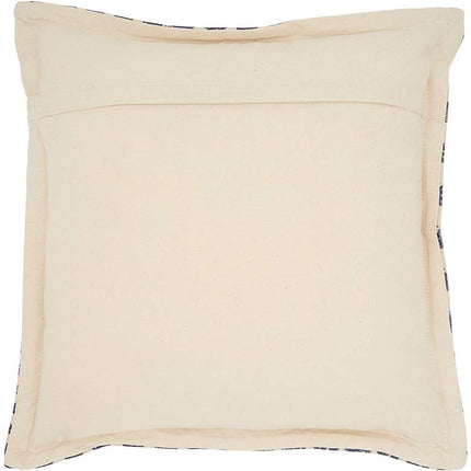 Life Styles Indigo Triangles 20" Square Throw Pillow Vision