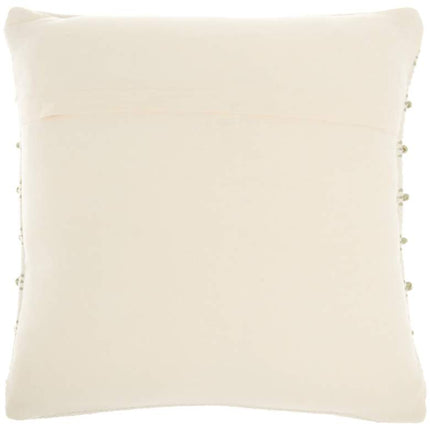 Life Styles Sage Lines and Dots 18" Square Throw Pillow Vision