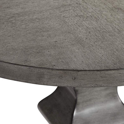Ludlow 28" High Gray Slate Accent Table