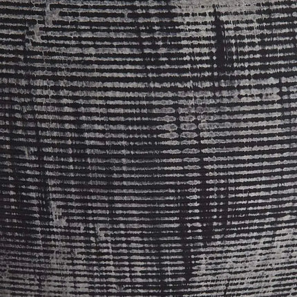 McGinn 9" Wide Rough Antique Black Decorative Vase Studio 55D