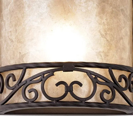 Natural Mica 12 1/2" High Wall Sconce Fixtures Set of 2 John Timberland