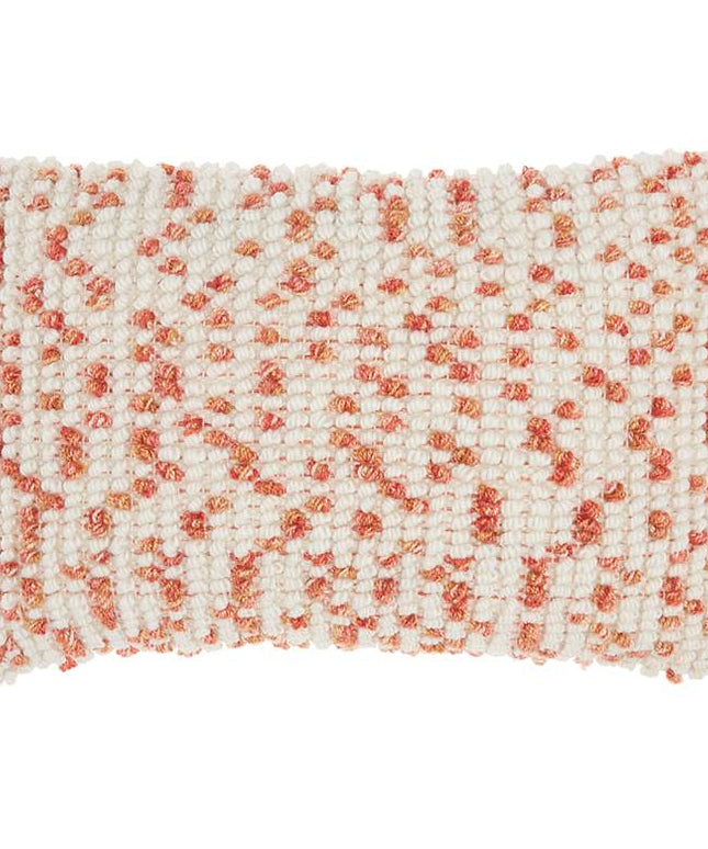 Nourison Coral Loop Dots 20"x14" Outdoor Throw Pillow Vision