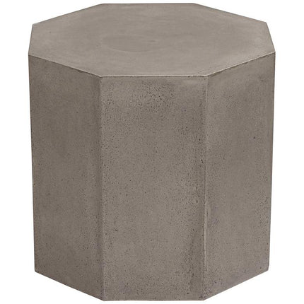 Ollo 18" High Gray Concrete End Table