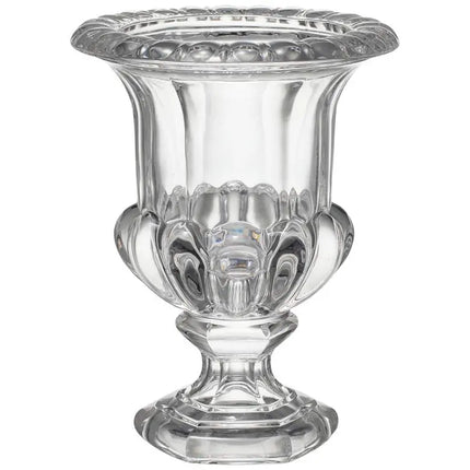 Omari Clear Crystal 10 1/4" High Urn Decorative Vase Dahlia Studios