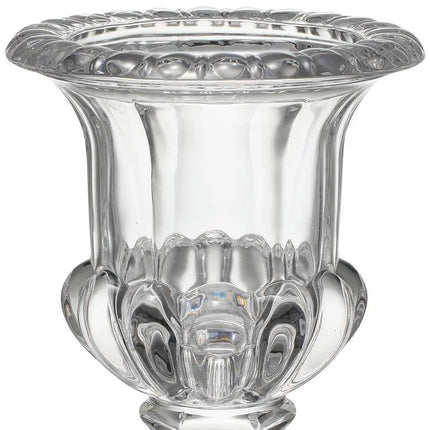 Omari Clear Crystal 10 1/4" High Urn Decorative Vase Dahlia Studios