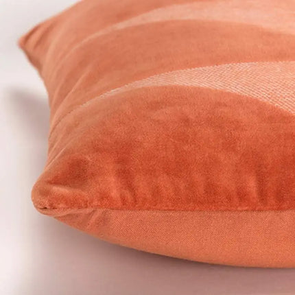 Orange Geometric 20" x 20" Poly Filled Throw Pillow Vision