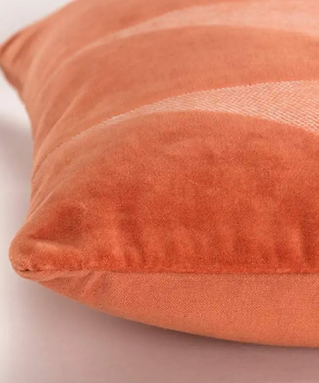 Orange Geometric 20" x 20" Poly Filled Throw Pillow Vision