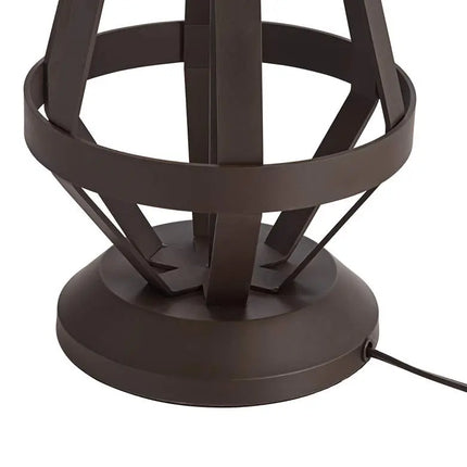 Pacific Coast 30 1/2" Tiffany-Style Amber Glass Pull Chain Table Lamp Pacific Coast Lighting