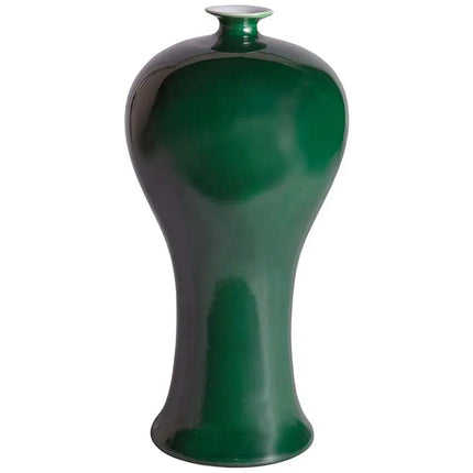 Port 68 Flavia Shiny Emerald 12 1/2" High Plum Vase Port 68