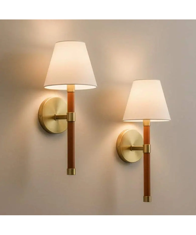 Possini Euro Aniline 17 1/2"H Soft Gold Wall Sconce Set of 2 Possini Euro Design