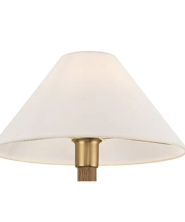 Possini Euro Conrad 11"H Brushed Champagne Wood Wall Sconce Set of 2 Possini Euro Design