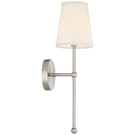 Possini Euro Elena 21" High Brushed Nickel Wall Sconce Set of 2