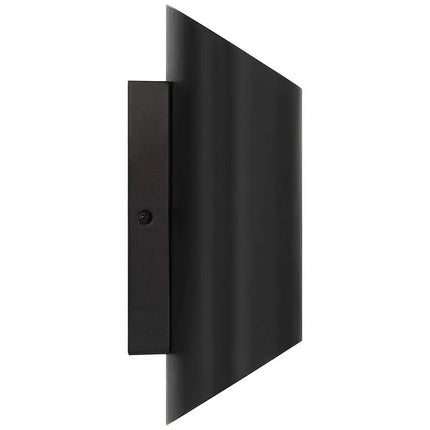 Possini Euro Everard 10" High Black and Gold LED Wall Sconce Set of 2 Possini Euro Design