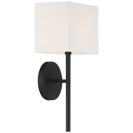 Possini Euro Favreau 16 1/4" High Black Wall Sconce Set of 2