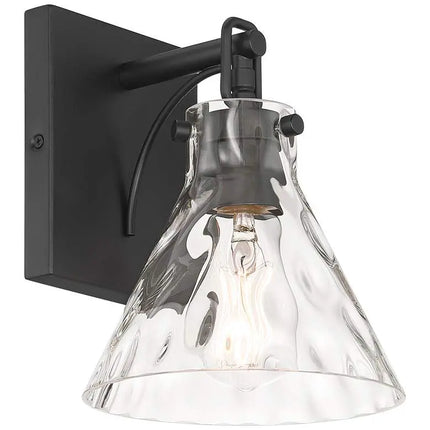 Possini Euro Ishii 9 1/4" Wide Matte Black Wall Sconce Set of 2 Possini Euro Design