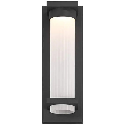 Possini Euro Kathleen 14" High Sand Black LED Wall Sconce Set of 2 Possini Euro Design