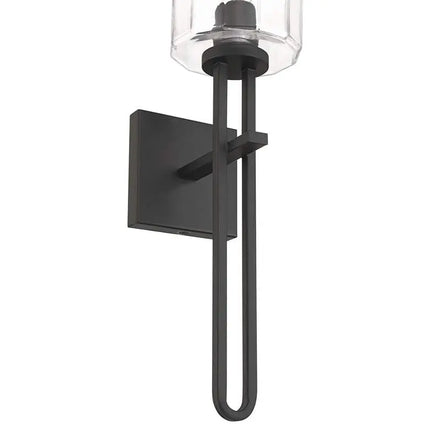 Possini Euro Katrina 17 1/2" High Black Wall Sconce Set of 2