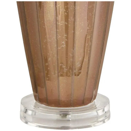 Possini Euro Loren 28 1/4" Ivory Drip Handcrafted Modern Ceramic Lamp Possini Euro Design