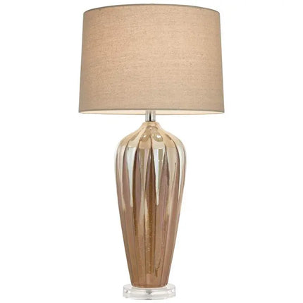 Possini Euro Loren 28 1/4" Ivory Drip Handcrafted Modern Ceramic Lamp Possini Euro Design