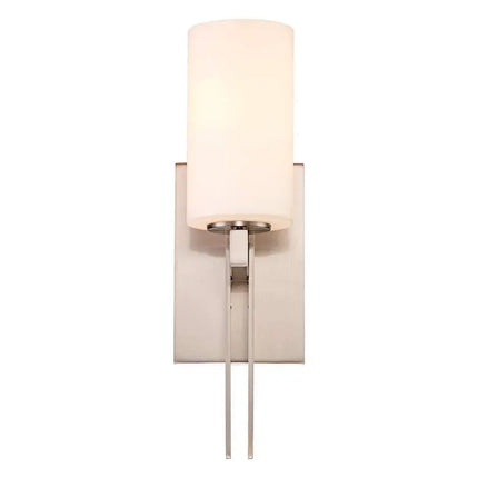 Possini Euro Ludlow 14" High Brushed Nickel Wall Sconce Set of 2