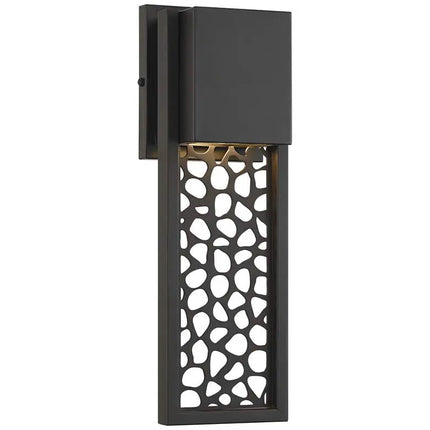 Possini Euro Miele 16" High Matte Black Wall Sconce Set of 2 Possini Euro Design