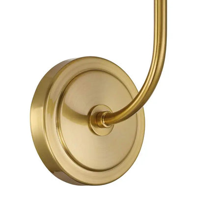 Possini Euro Nina 14" High Gold Plate Wall Sconce Set of 2 Possini Euro Design