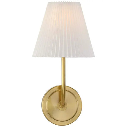 Possini Euro Nina 14" High Gold Plate Wall Sconce Set of 2 Possini Euro Design