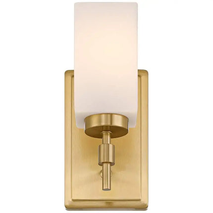 Possini Euro Salo 9 3/4" High Gold Wall Sconce Set of 2 Possini Euro Design