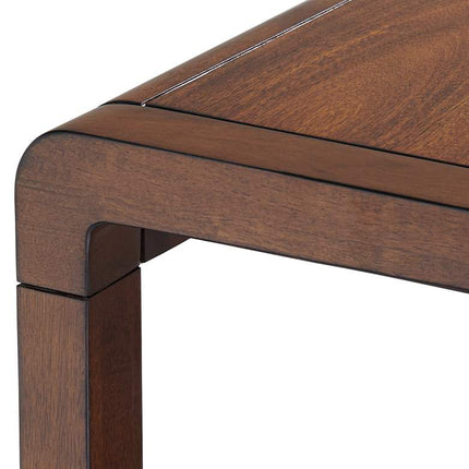 Powell 22" Wide Brown Wood Side Table