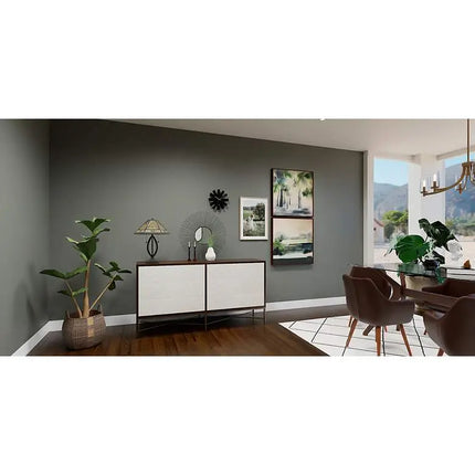 Quoizel James Matte Black and Tiffany Glass Accent Table Lamp Quoizel