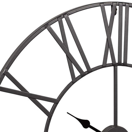 River Parks 30" Wide Zia Open Metal Round Wall Clock Clock