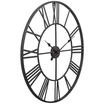 River Parks 30" Wide Zia Open Metal Round Wall Clock Clock