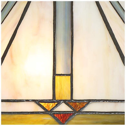 Robert Louis Tiffany Landford 22 1/2" Arts-Crafts Accent Table Lamp