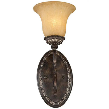 San Marino Bronze and Gold 14 1/2" High Wall Sconce Set of 2 John Timberland