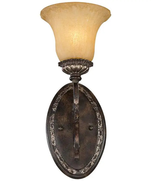 San Marino Bronze and Gold 14 1/2" High Wall Sconce Set of 2 John Timberland