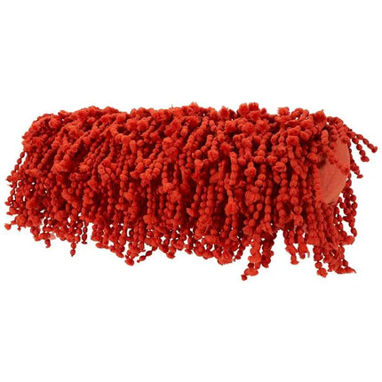 Shag Orange Skinny Fugga 20" x 5" Lumbar Throw Pillow Vision