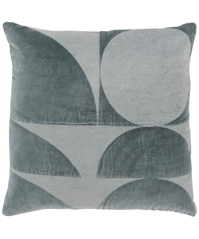 Slate Geometric 20" x 20" Down Filled Throw Pillow Vision