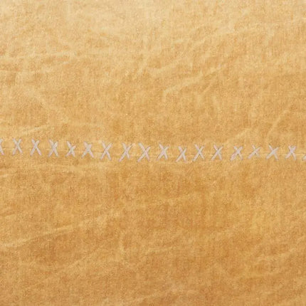 Sofia Yellow Stitch Velvet Frills 22"x14" Throw Pillow Vision