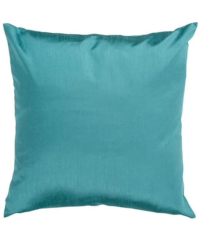 Surya 18" Square Turquoise Throw Pillow Vision
