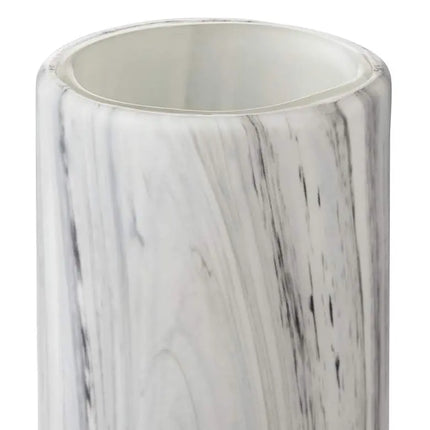 Taos Matte Black & White 11 3/4"H Decorative Vase Studio 55D