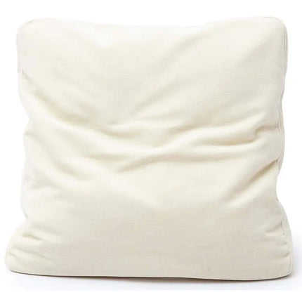 Tipsy Cream Fabric 24" Square Floppy Pillow Vision