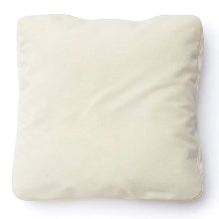 Tipsy Cream Fabric 24" Square Floppy Pillow Vision