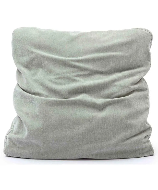 Tipsy Mint Green Fabric 20" Square Floppy Pillow Vision